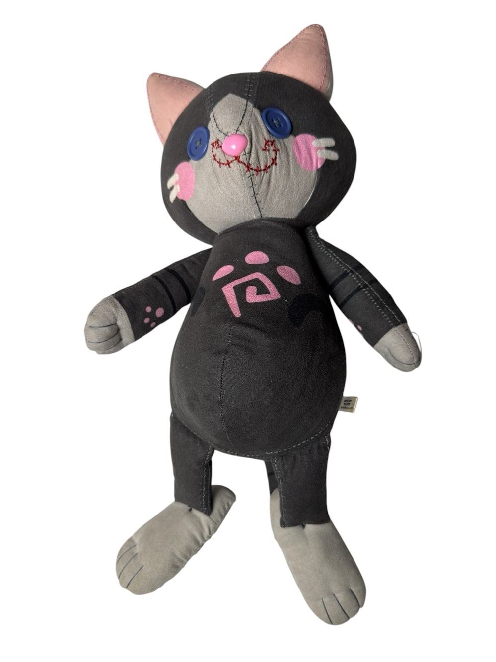 Monster Hunter World Cat Iceborne Melynx Doll Plush CAPCOM Store Arms Move 17”
